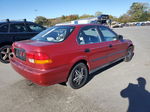 1998 Honda Civic Lx Red vin: 1HGEJ6670WL039867