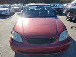 1998 Honda Civic Lx Красный vin: 1HGEJ6670WL039867