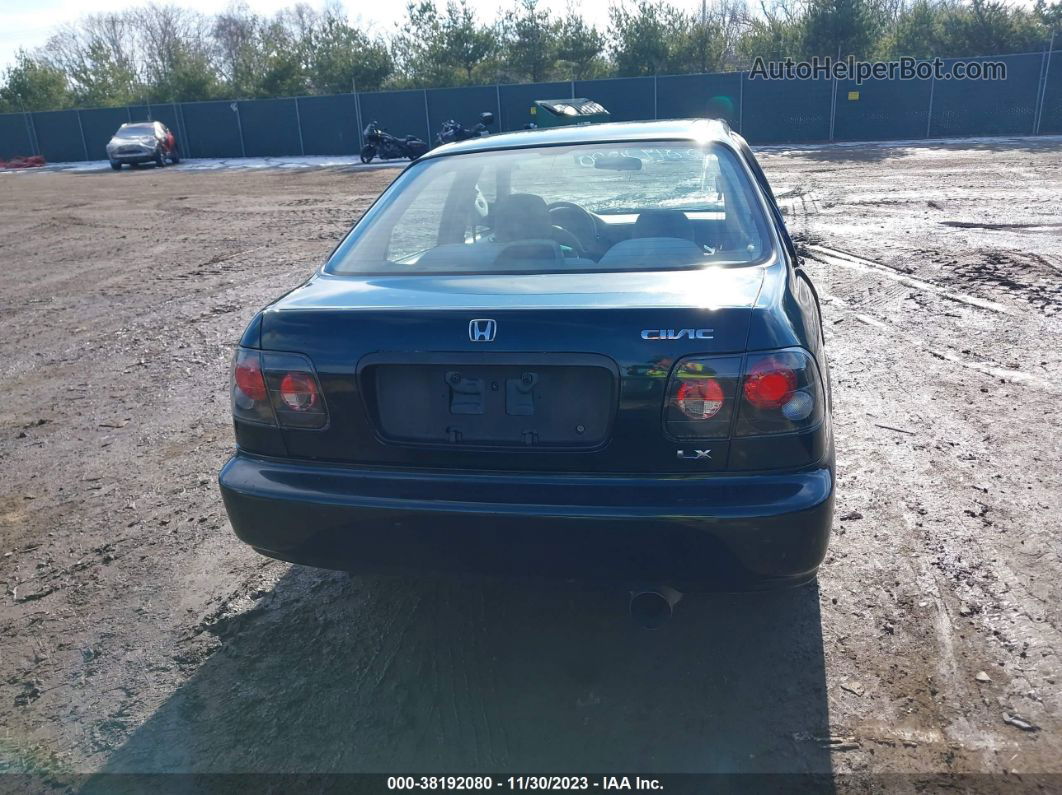 1998 Honda Civic Lx Green vin: 1HGEJ6670WL054529