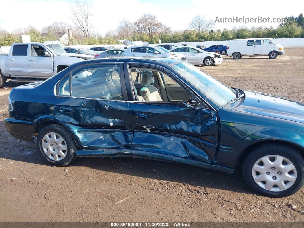 1998 Honda Civic Lx Green vin: 1HGEJ6670WL054529