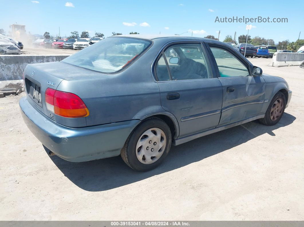 1996 Honda Civic Lx Blue vin: 1HGEJ6671TL005285