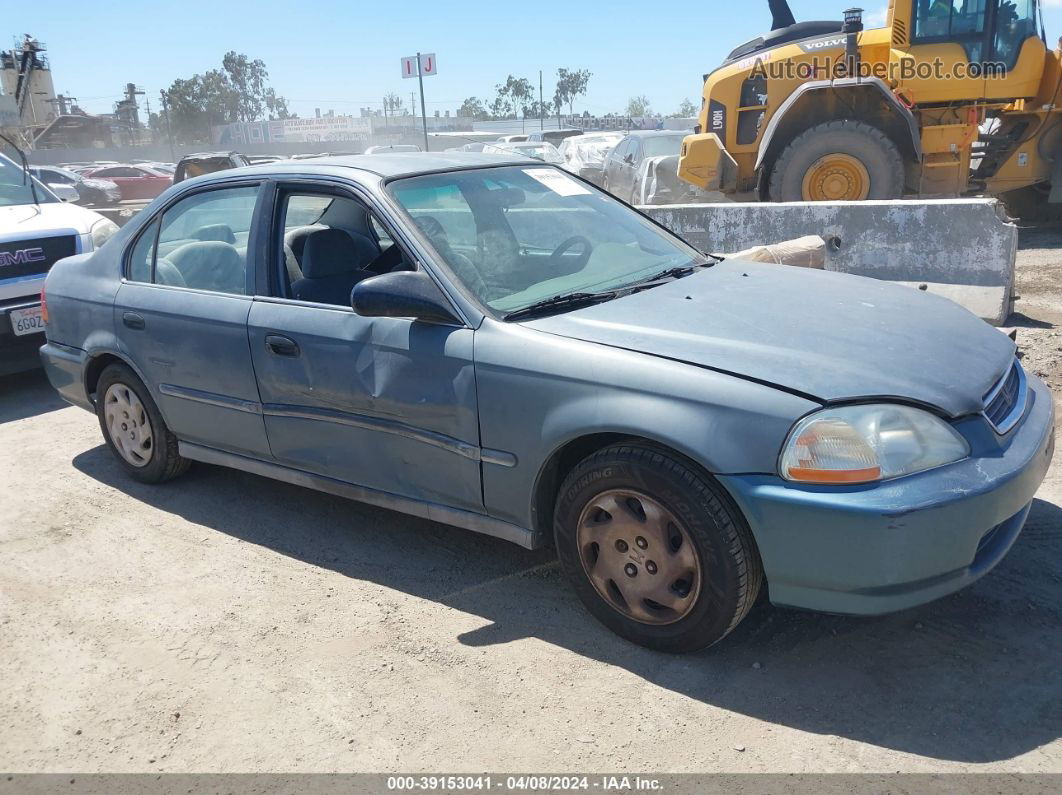 1996 Honda Civic Lx Blue vin: 1HGEJ6671TL005285