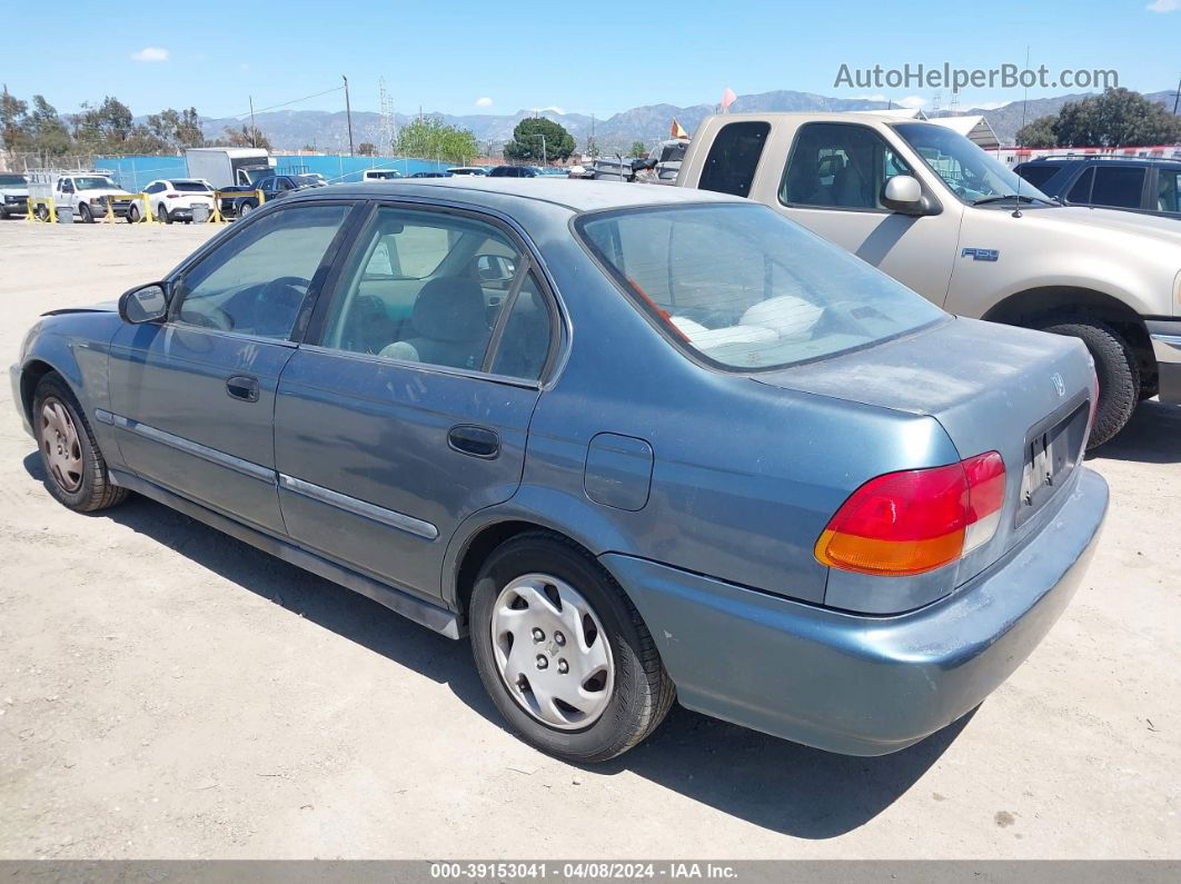 1996 Honda Civic Lx Blue vin: 1HGEJ6671TL005285