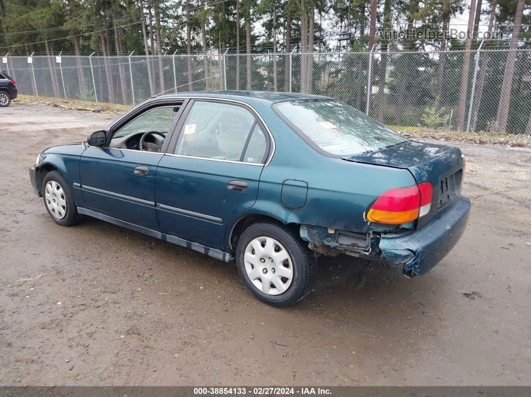 1998 Honda Civic Lx Зеленый vin: 1HGEJ6671WL048755