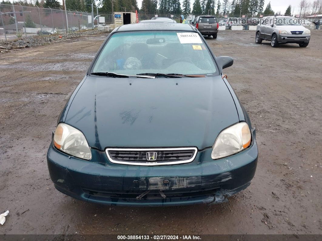 1998 Honda Civic Lx Green vin: 1HGEJ6671WL048755