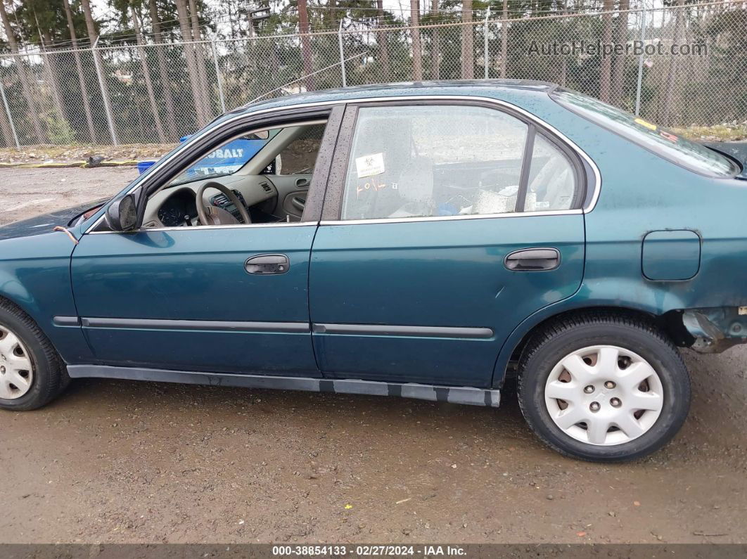 1998 Honda Civic Lx Зеленый vin: 1HGEJ6671WL048755