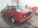 1998 Honda Civic Lx Red vin: 1HGEJ6671WL050411