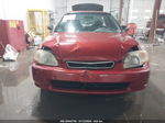 1998 Honda Civic Lx Red vin: 1HGEJ6671WL050411