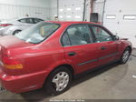 1998 Honda Civic Lx Red vin: 1HGEJ6671WL050411