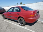 1998 Honda Civic Lx Red vin: 1HGEJ6673WL026790