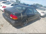 1998 Honda Civic Lx Black vin: 1HGEJ6674WL001008