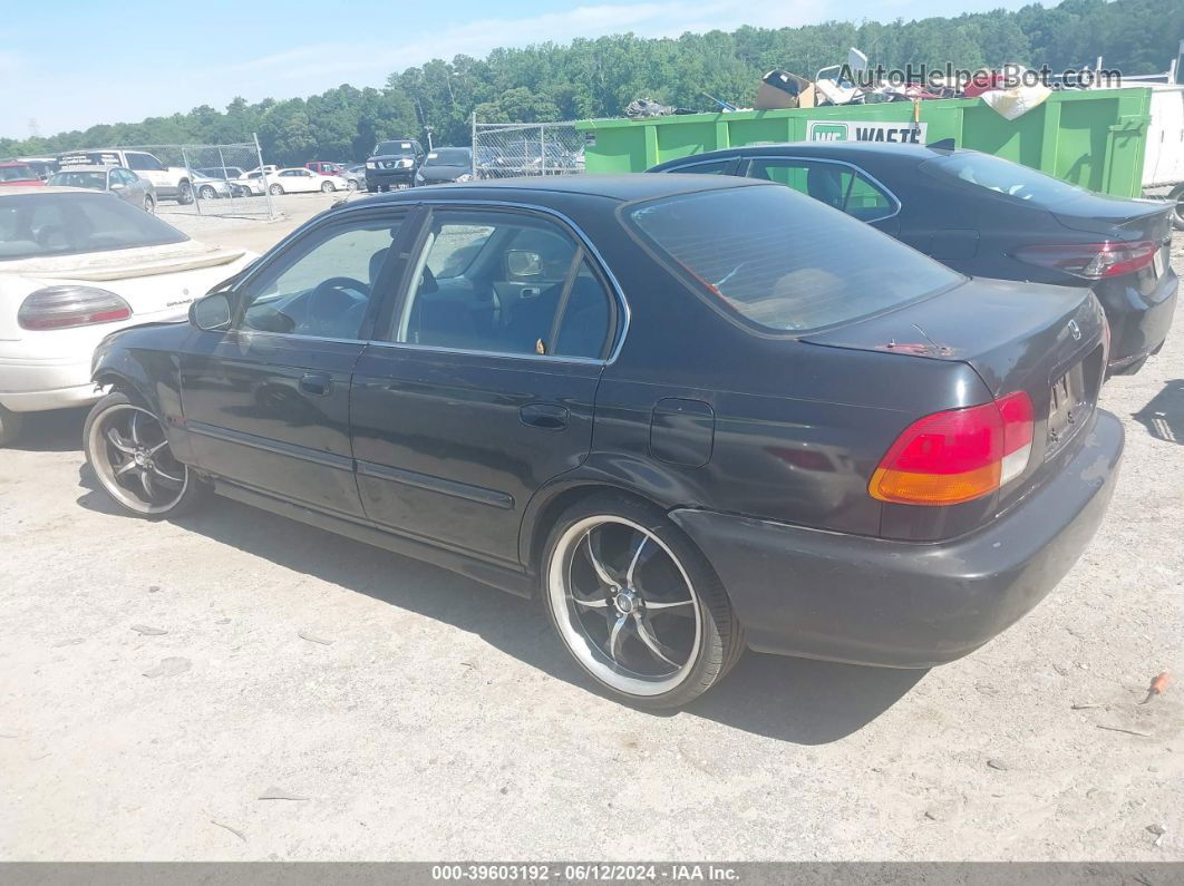 1998 Honda Civic Lx Black vin: 1HGEJ6674WL001008