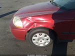 1998 Honda Civic Lx Red vin: 1HGEJ6675WL033370