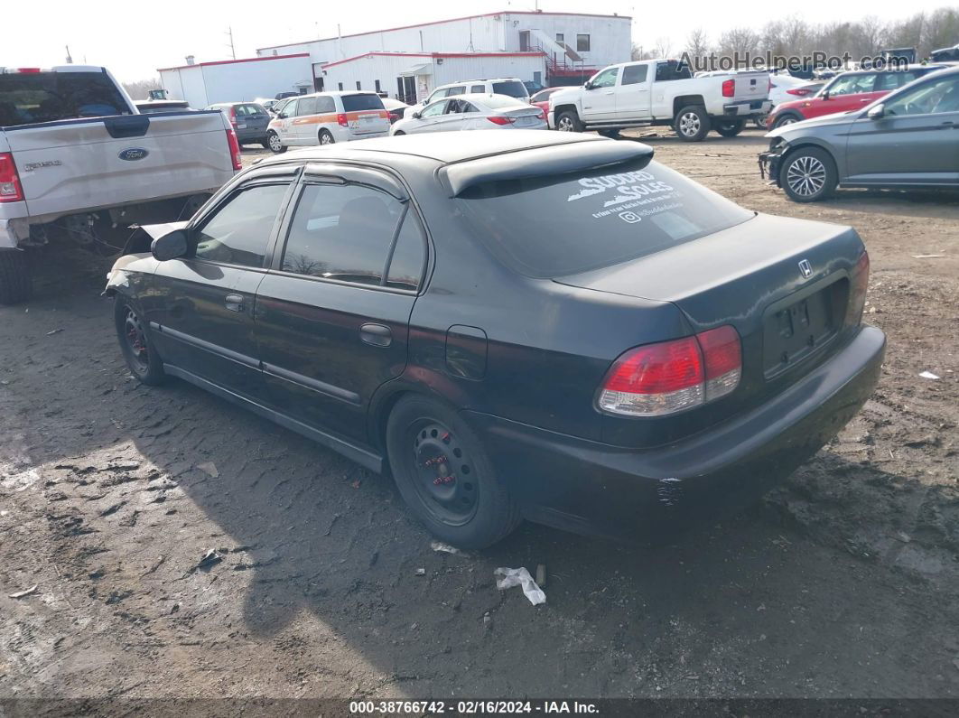 1998 Honda Civic Lx Black vin: 1HGEJ6676WL054339