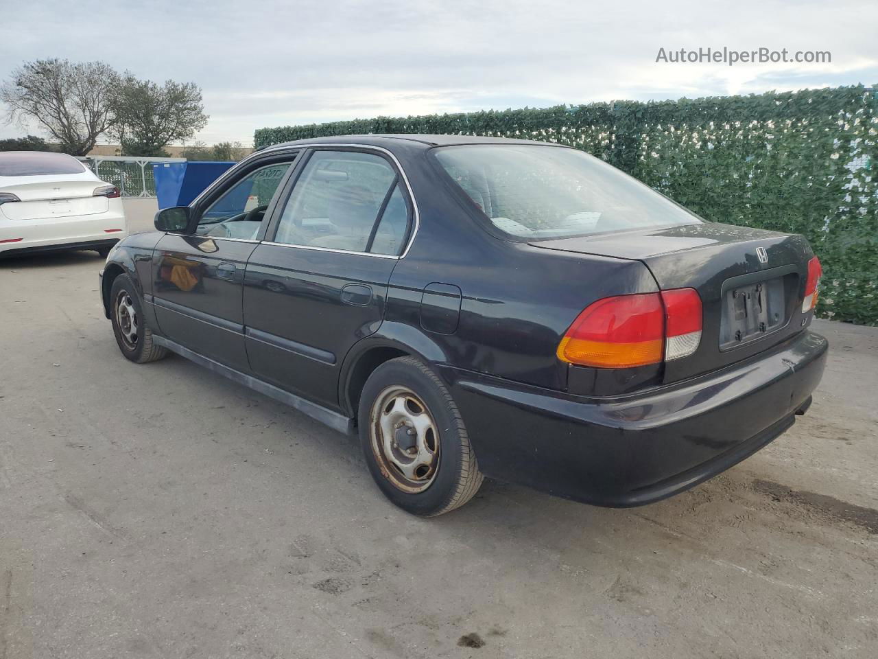 1996 Honda Civic Lx Black vin: 1HGEJ6677TL050196