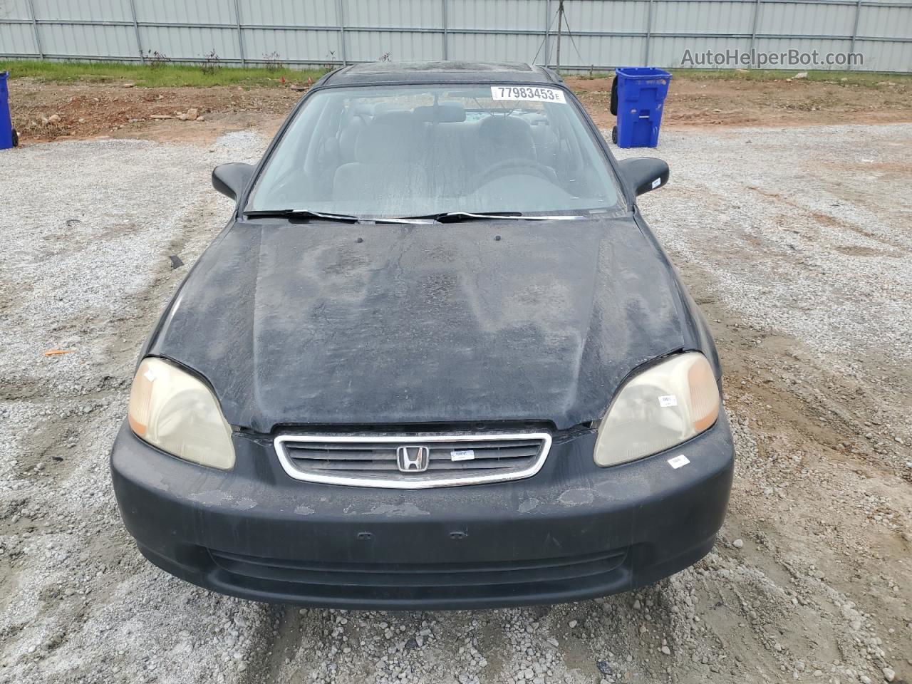 1996 Honda Civic Lx Черный vin: 1HGEJ6678TL046223