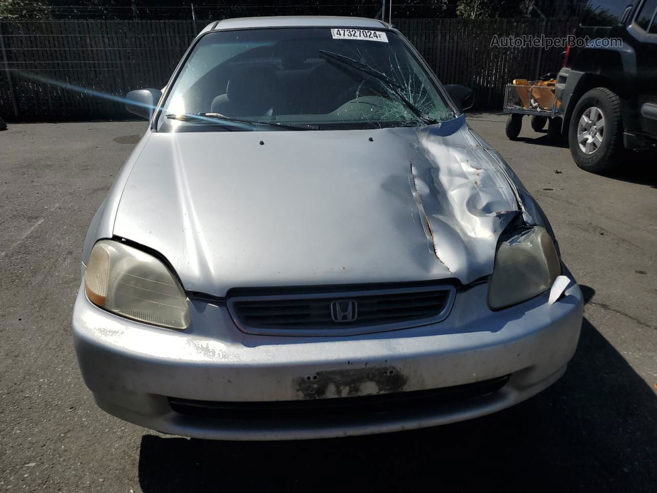 1998 Honda Civic Lx Gray vin: 1HGEJ6678WL049305