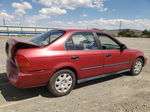 1998 Honda Civic Lx Red vin: 1HGEJ667XWL015737