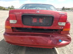 1998 Honda Civic Lx Red vin: 1HGEJ667XWL015737