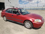 1998 Honda Civic Lx Red vin: 1HGEJ667XWL015737