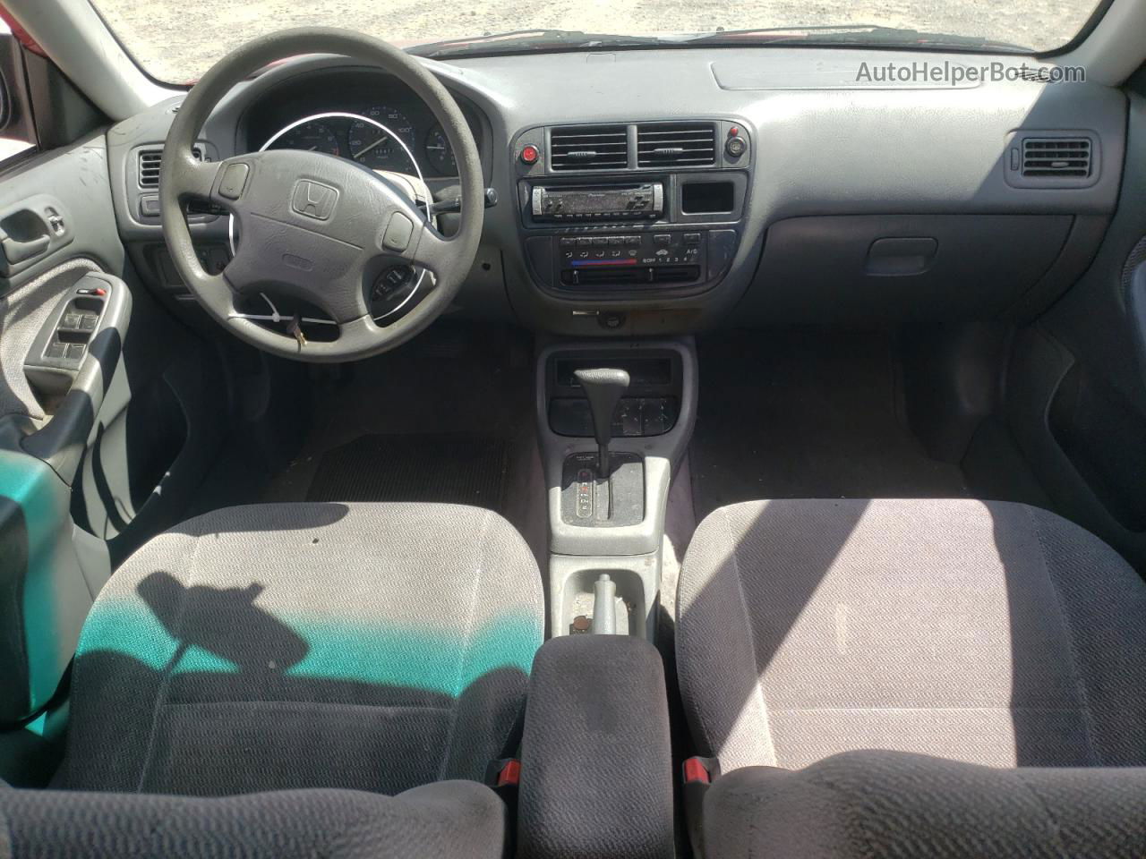 1998 Honda Civic Lx Красный vin: 1HGEJ667XWL015737