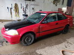 1998 Honda Civic Hx Red vin: 1HGEJ7221WL021992