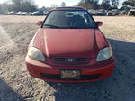 1998 Honda Civic Ex Red vin: 1HGEJ8141WL100331