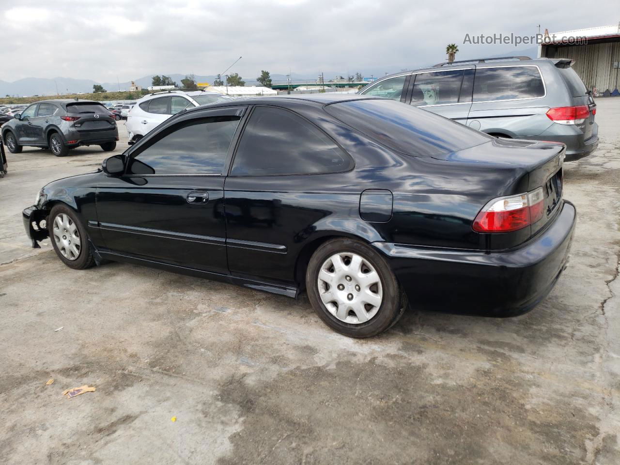 1999 honda civic si black