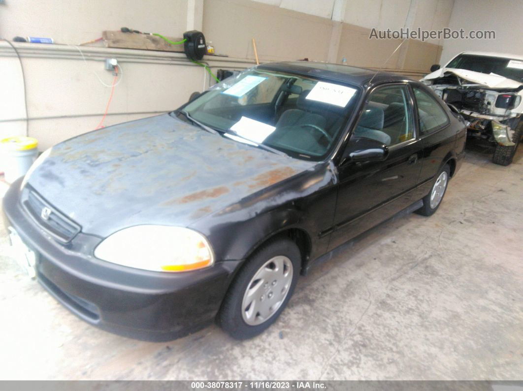 1996 Honda Civic Ex Black vin: 1HGEJ8144TL032036