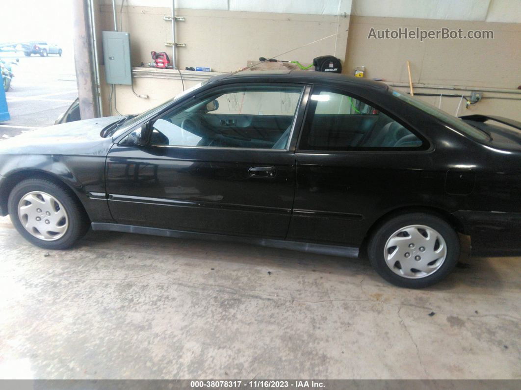 1996 Honda Civic Ex Черный vin: 1HGEJ8144TL032036