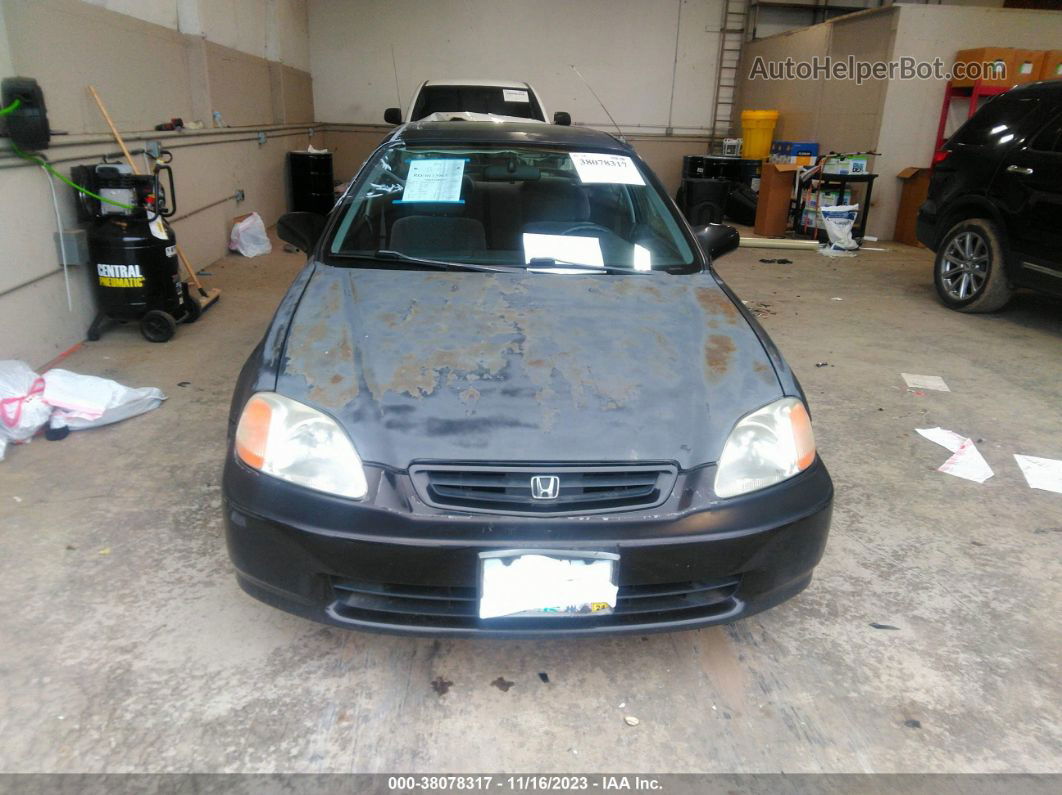 1996 Honda Civic Ex Black vin: 1HGEJ8144TL032036