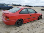 1998 Honda Civic Ex Красный vin: 1HGEJ8146WL100910