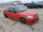 1998 Honda Civic Ex Красный vin: 1HGEJ8146WL100910