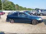 1998 Honda Civic Ex Зеленый vin: 1HGEJ8147WL034853