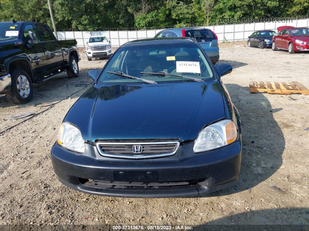 1998 Honda Civic Ex Зеленый vin: 1HGEJ8147WL034853