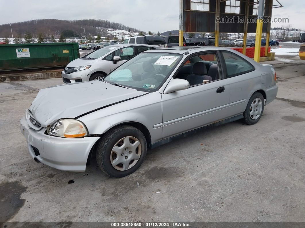 1998 Honda Civic Ex Silver vin: 1HGEJ8147WL136153