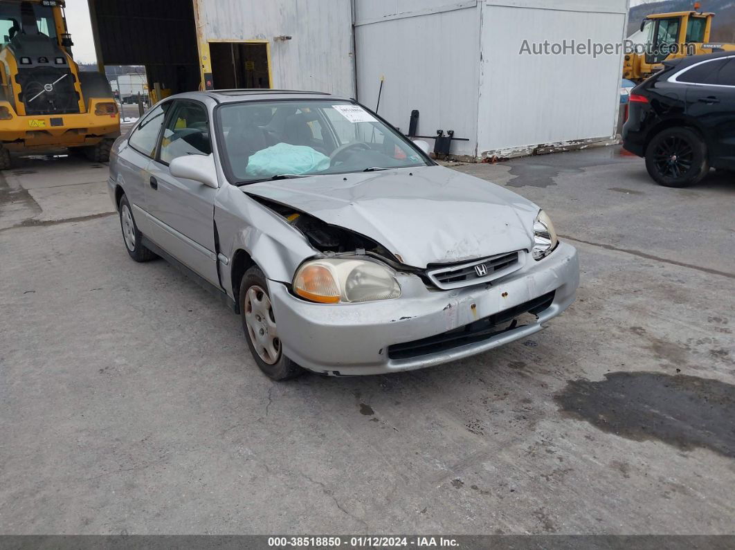 1998 Honda Civic Ex Silver vin: 1HGEJ8147WL136153