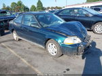 1998 Honda Civic Ex Green vin: 1HGEJ8148WL002235