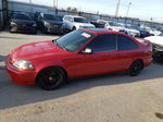 1998 Honda Civic Ex Red vin: 1HGEJ8149WL003345