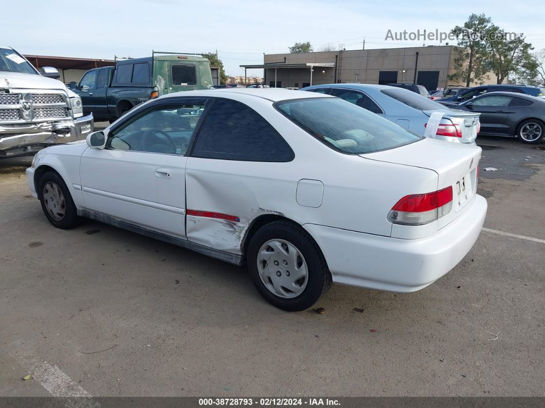 1996 Honda Civic Ex White vin: 1HGEJ8240TL051553