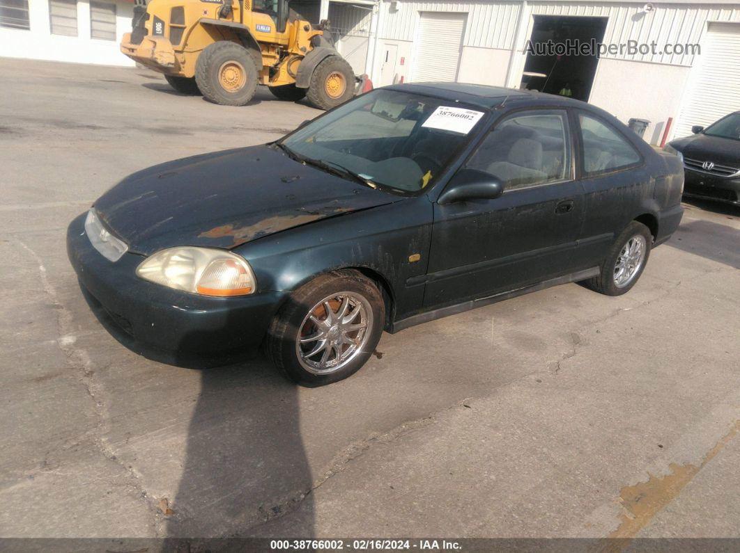 1996 Honda Civic Ex Blue vin: 1HGEJ8240TL090269