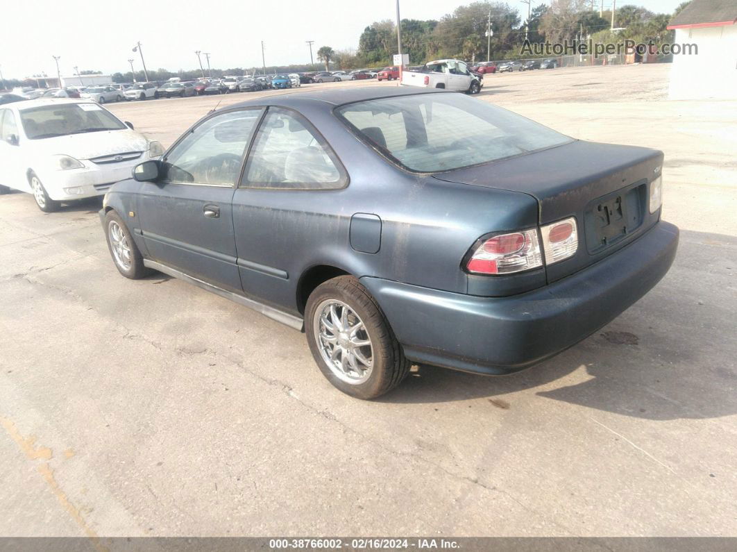 1996 Honda Civic Ex Blue vin: 1HGEJ8240TL090269