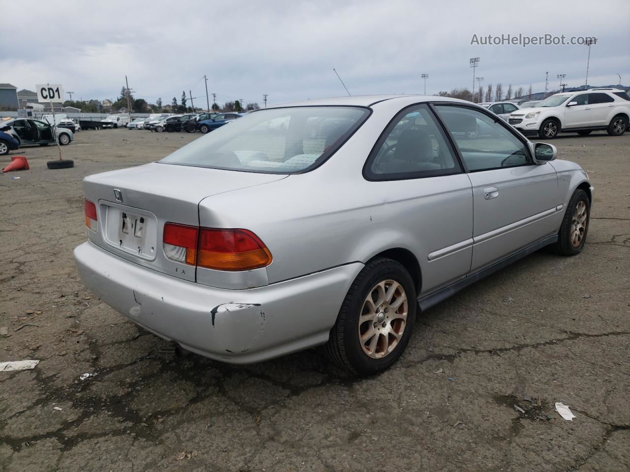 1998 Honda Civic Ex Белый vin: 1HGEJ8240WL060211