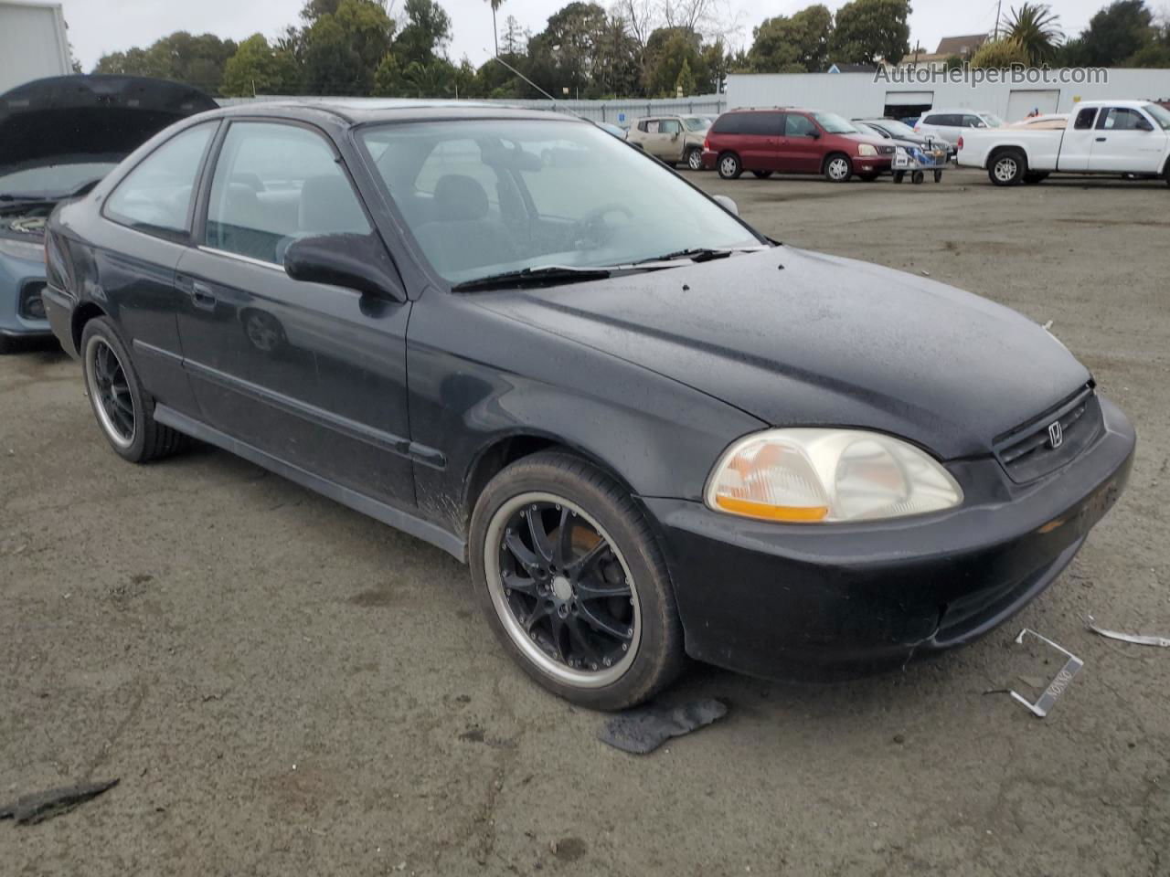 1996 Honda Civic Ex Black vin: 1HGEJ8242TL052994