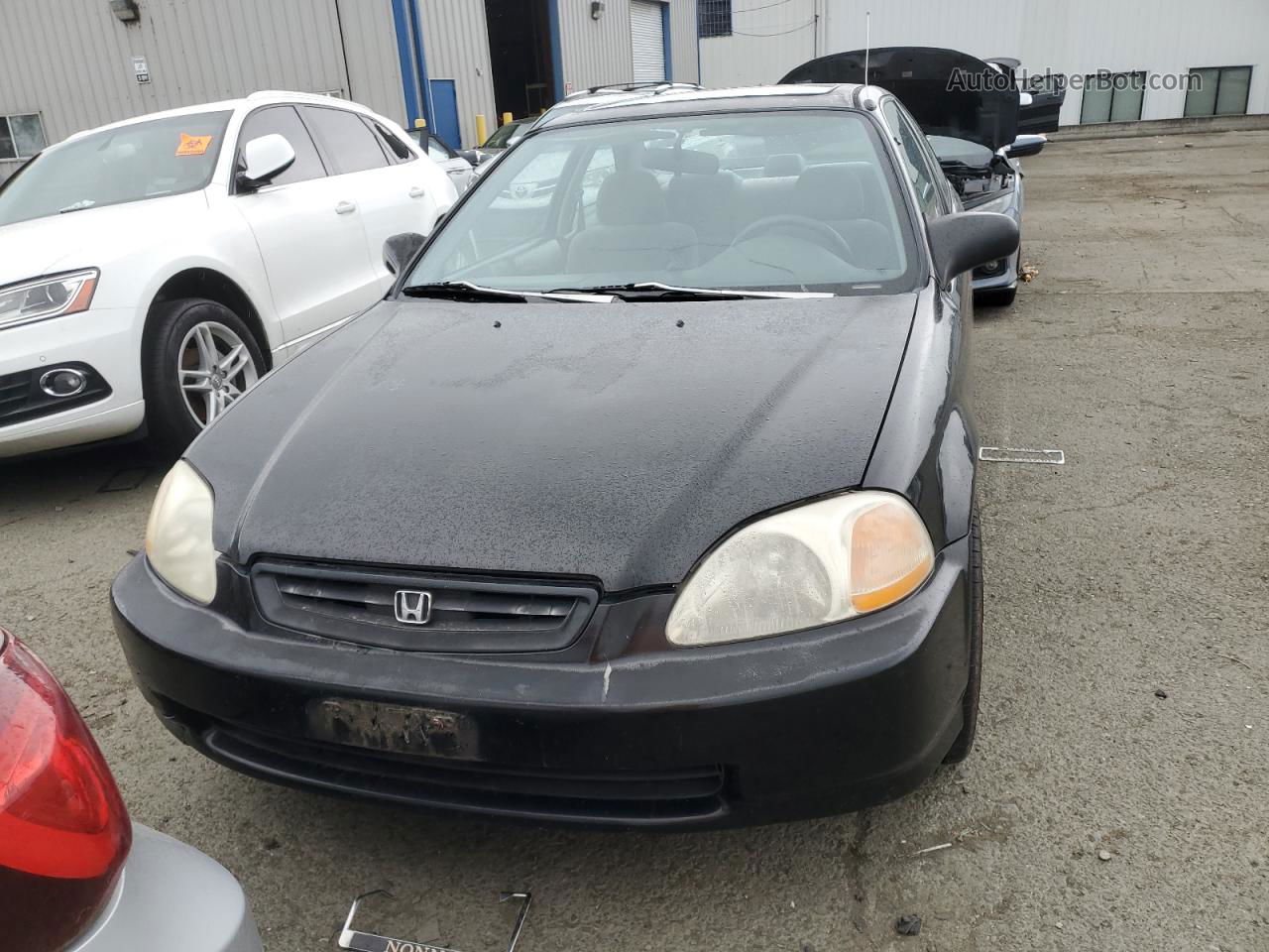 1996 Honda Civic Ex Black vin: 1HGEJ8242TL052994