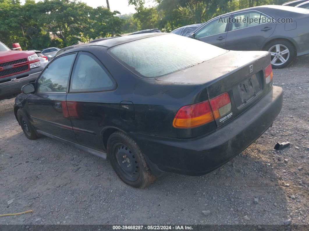 1998 Honda Civic Ex Black vin: 1HGEJ8242WL129688