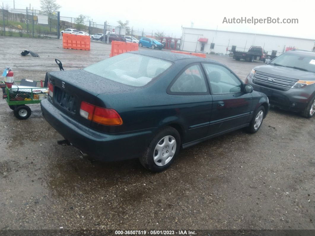 1998 Honda Civic Ex Blue vin: 1HGEJ8242WL136267