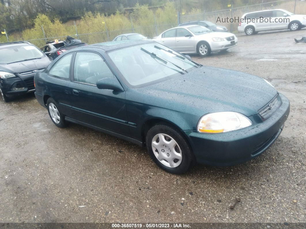 1998 Honda Civic Ex Blue vin: 1HGEJ8242WL136267