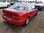 1998 Honda Civic Ex Red vin: 1HGEJ8243WL072191