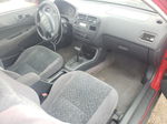 1998 Honda Civic Ex Красный vin: 1HGEJ8243WL072191